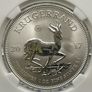 1oz Fine 999 Silver Bullion 50th Anniversary Krugerrand 2017 Coin with COA. Image 2