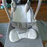 Nested Gravity Baby Bouncer Grey/Wood Image 3