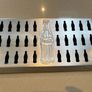 Coca Cola Embossed Drip Tray Contour Bottle New Image 4