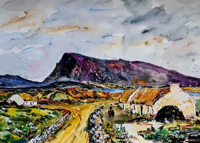 muckish mountain watercolour