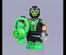 Lego GREEN LANTERN Minifigure Lego D C Superheroes Lego Minifigure