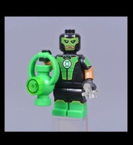 Lego GREEN LANTERN Minifigure Lego D C Superheroes Lego Minifigure