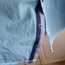 Marco Capelli Firenze Blue Check Shirt Image 6