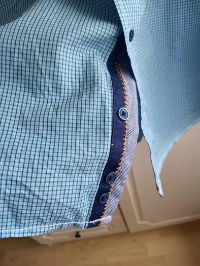 Marco Capelli Firenze Blue Check Shirt