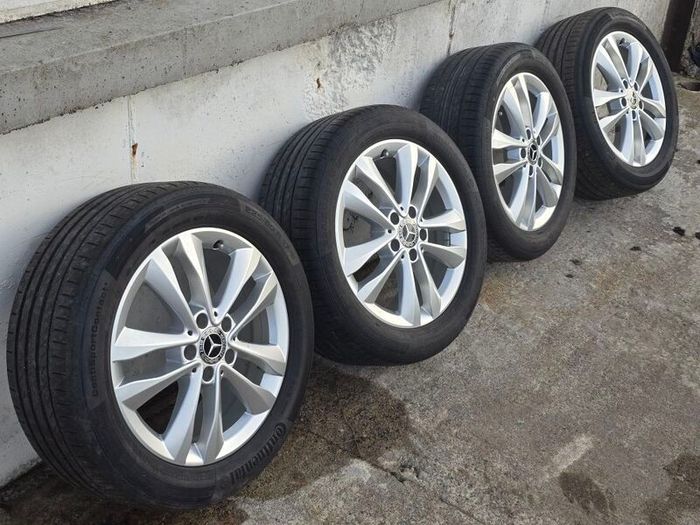 Genuine Mercedes-Benz 17" Alloy Wheels & Continental ContiSportContact 5 Tyres (225/50/R17)