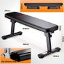 Weight Bench Folding Workout Bench with Carrying Handle Flat Home Training Multiuse Fitness Bench (FREE POSTAGE) Image 5