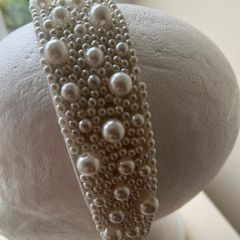 2 New Pearl Hairbands