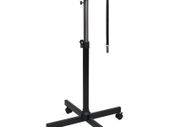 Adjustable Double Motor Pet Hair Dryer Stand Black