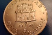 Gibraltar One Crown 1967