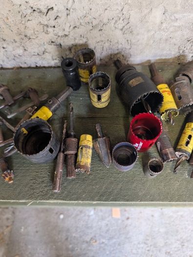 Large selection of drill Accessories