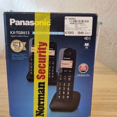 Brand New Panasonic KX-TGB613 Cordless Phone - Trio Set (3 Handsets)