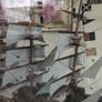model ship in display case Image 7