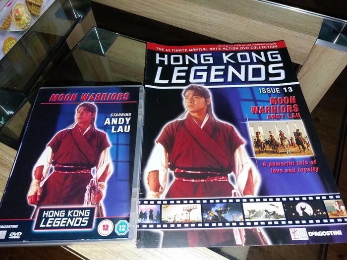 collection of Hong Kong Legend DVDs and magazine