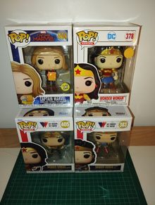 Marvel & DC Heroines Funko Pop! 5 e each