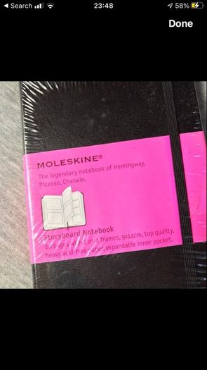 Moleskine Storyboard Notebook 9 x 14 cm