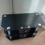 Tv Table /Unit  Black Glass Image 6