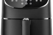 Air Fryer with 100 Recipes Cookbook, XXL 5.5L Oil Free Air Fryers for Home Use, 11 Presets, LED Onetouch Screen, Timer &amp; Temperature Control,Nonstick Basket,Dishwasher Safe (FREE POATAGE)