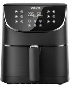 Air Fryer with 100 Recipes Cookbook, XXL 5.5L Oil Free Air Fryers for Home Use, 11 Presets, LED Onetouch Screen, Timer & Temperature Control,Nonstick Basket,Dishwasher Safe (FREE POATAGE)