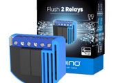 Qubino - Flush 2 relays Z-wave+ with consometer for home automation