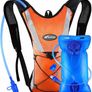 Hydration Backpack, Hydration Pack Water Backpack Vest with Water Bladder 2L Adjustable Lightweight Water Bag Hiking Cycling Rucksack (MULTIPLE COLOURS) Image 3