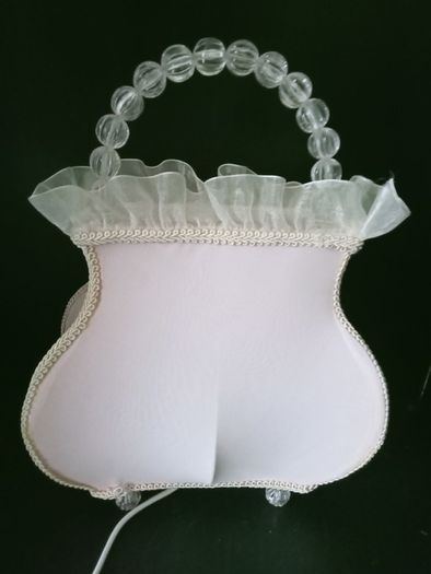 Rare Collectible Vintage  Handbag Boudoir Lamp