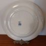 Fabulous Antique Blue and White 10.5 Inch Dinner Plate By Furnivals Limited, in the Popular "Old Chelsea" Pattern Circa 1915+ Image 6