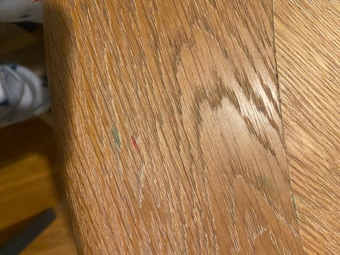 Solid wood kitchen table