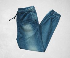 H&M Denim Jogger Style Cuffed Jeans (W32)