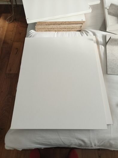 IKEA komplement shelves