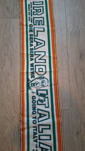 Vintage Ireland Italia 90's Jack Charlton Scarf