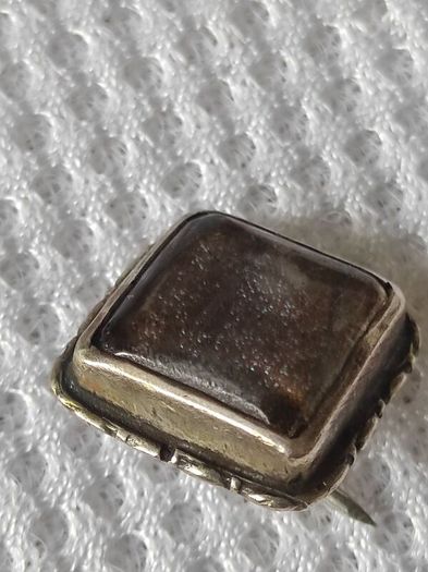 Small sterling silver brooch