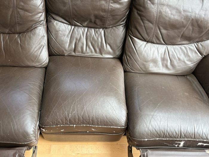 Free 3 Seat recliner sofa