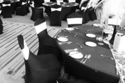 Table Cloths - Black Spandex
