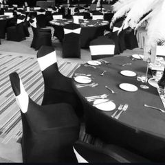 Table Cloths - Black Spandex