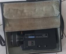Sankyo super 8 vintage camera with case