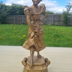 French figurine in the Art Nouveau style