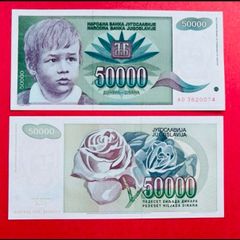 Yugoslavia  50,000 Dinara 1992   Pick 117. UNC