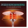 Table Patio Gas Heater 4.5 kW, Mini Pure Stainless Steel Piezoelectric Ignition New in Box Image 3