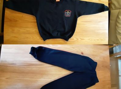 Gardiner Street School Uniform 4pcs Size 6,7,8 30e only