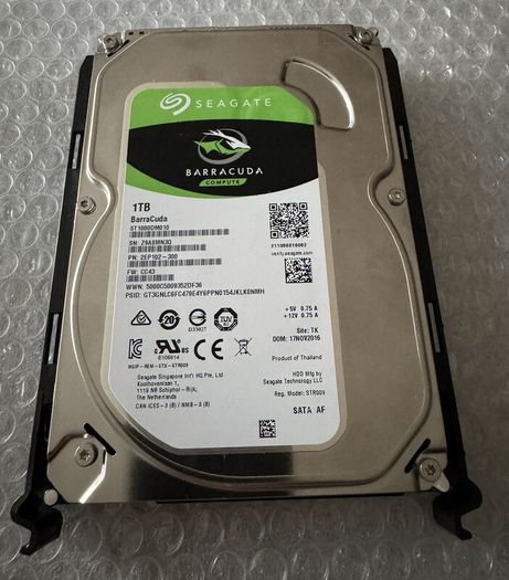 Seagate Barracuda 1TB HDD 7200rpm