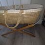 moses basket with a stand Image 2