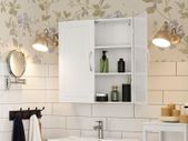 Bathroom Wall Cabinet with 2 Doors