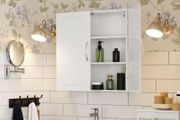 Bathroom Wall Cabinet with 2 Doors