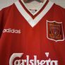 Liverpool Jersey. Official Adidas Mens Home Jersey From 1995/1996. Authentic Original From 1995. Not A Modern Day Remake. Image 3