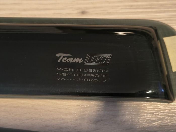Skoda Octavia MK3 Wind Deflectors Wind Visors Team HEKO Rear Hatchback plus Front FREE