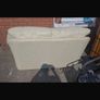 Cream 2 Seater Sofa. Good condition. Image 2