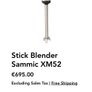 Commercial Stick Blender Sammic XM52 Image 8