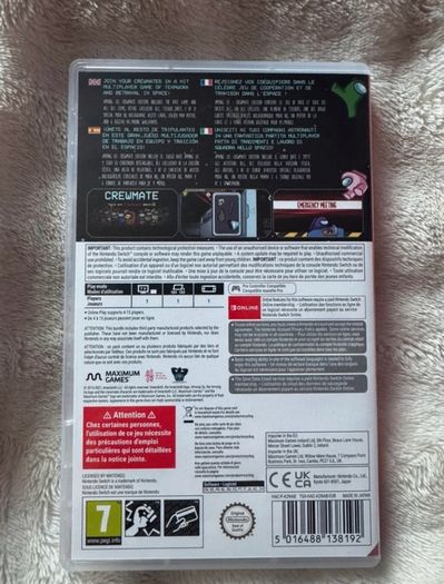 Among Us Crewmate edition Nintendo Switch