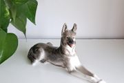 Porcelain German Shepherd Figurine