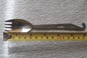 Vargo Titanium Eagle Spork -  Army/Camping/Hiking/Travel/Airsoft/Hunting/Emergency